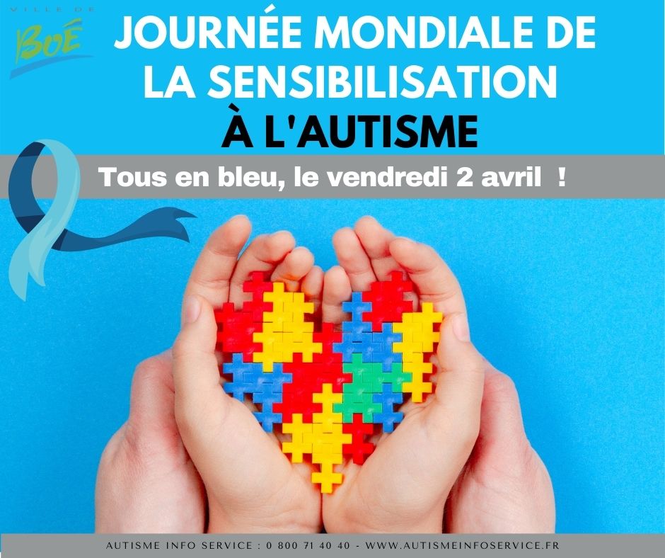 communiqué : Journée mondiale de la sensibilisation à l'autisme Le 2 avril,  portez du bleu ! symbole du soutien aux personnes avec autisme et à leurs  proches – Parti Radical