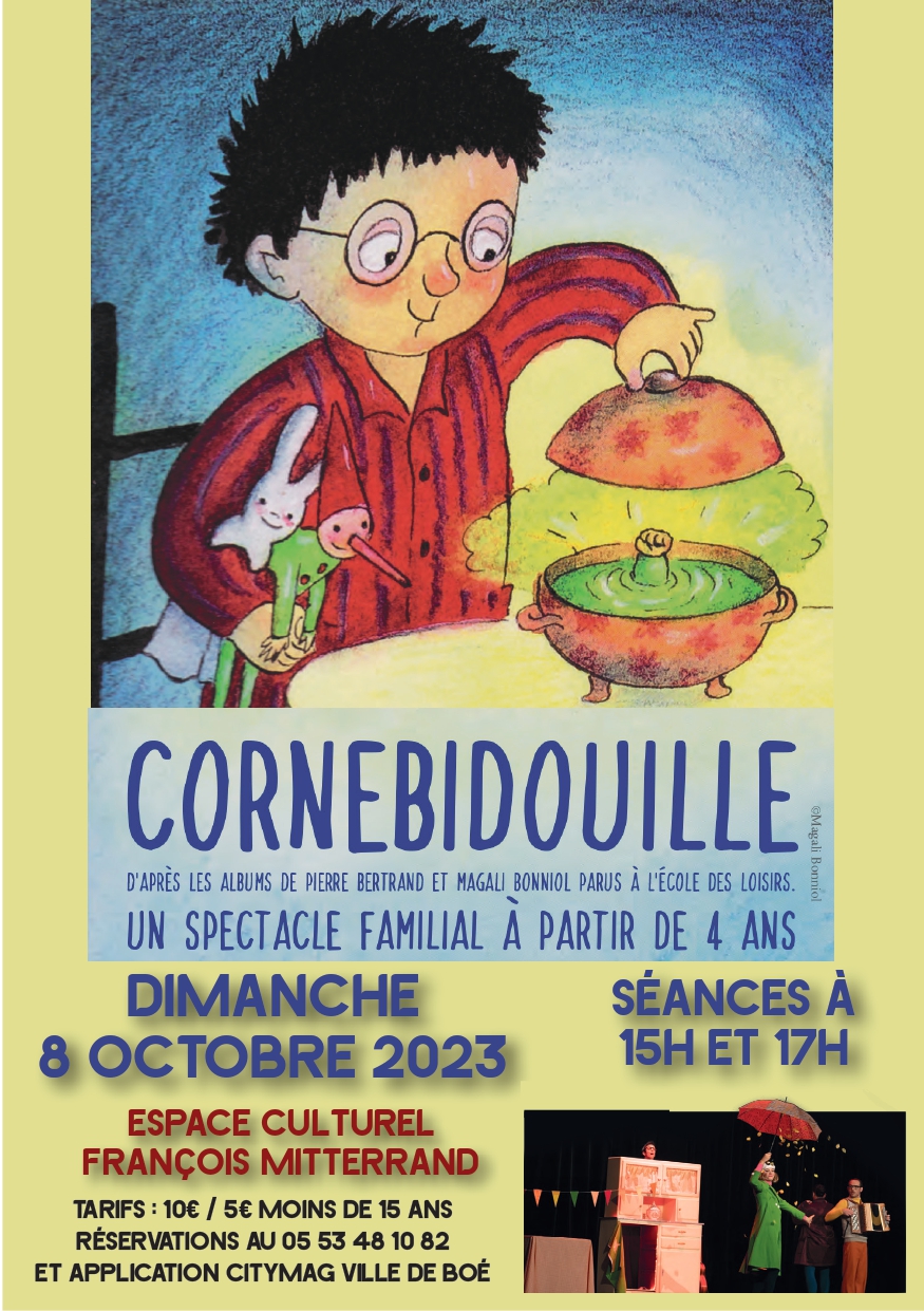 Agenda - Spectacle familial - Cornebidouille