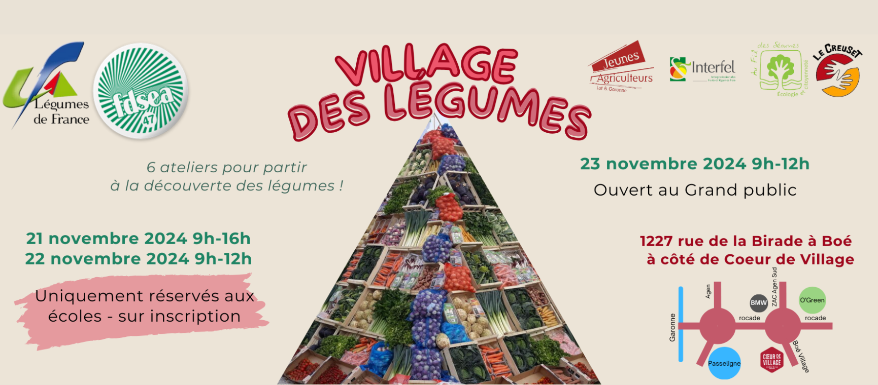 Agenda - Village des Légumes