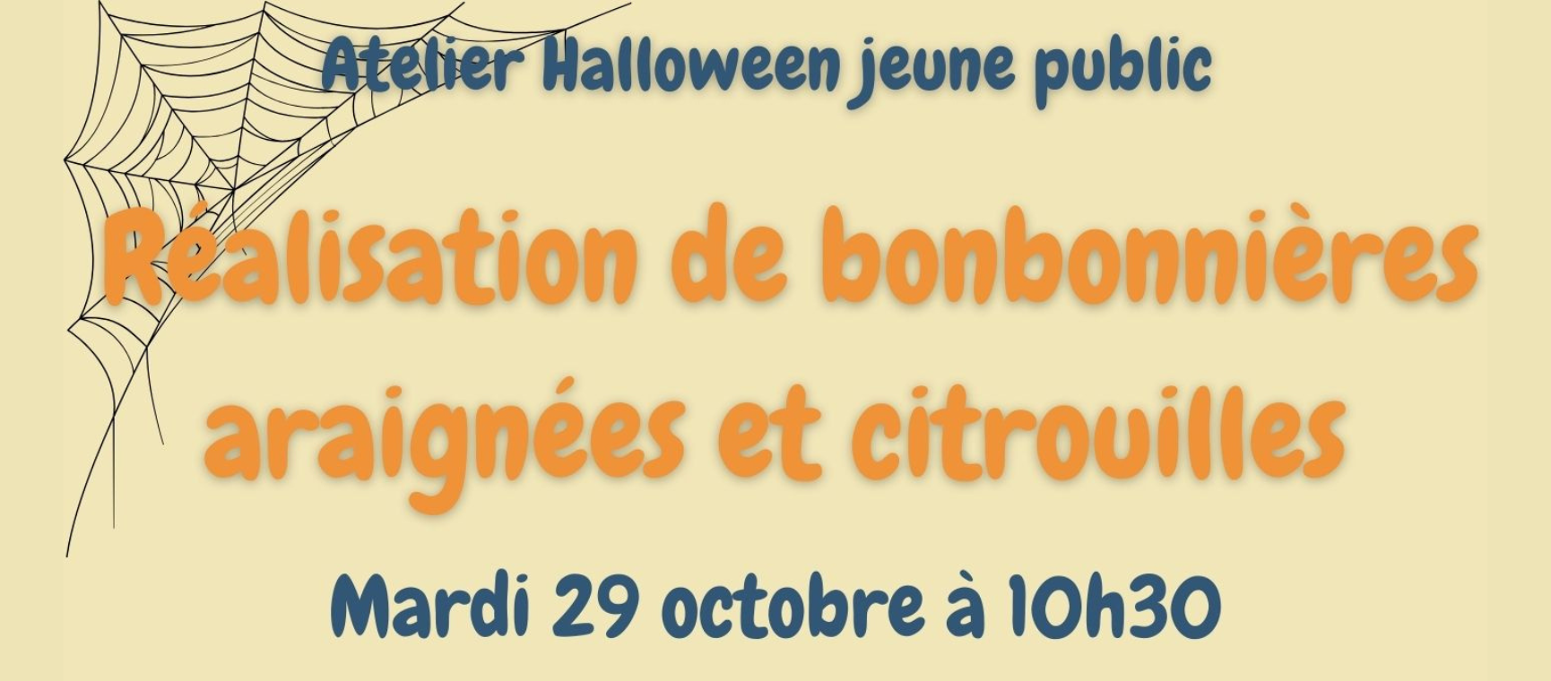 Agenda - Atelier « Halloween »