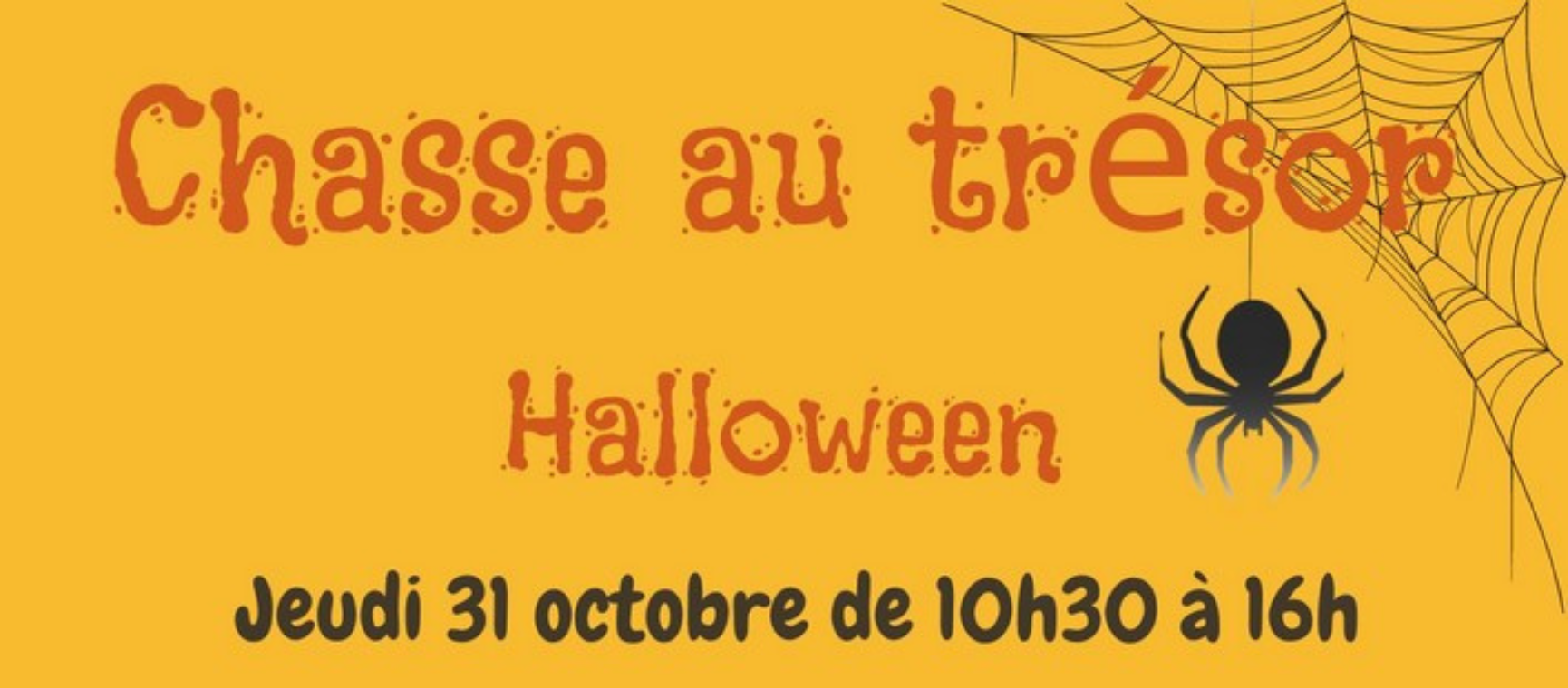 Chasse au trésor d’Halloween