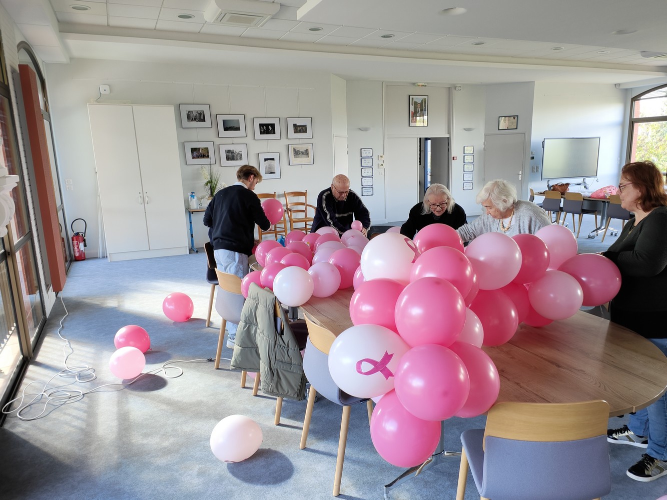 Octobre Rose à la Mairie de Boé