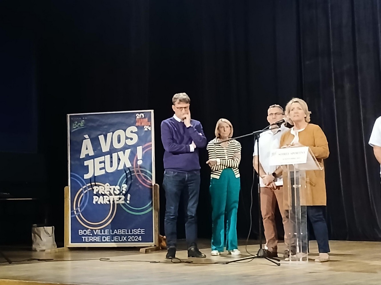 Soirée d'hommage aux sportifs et bénévoles