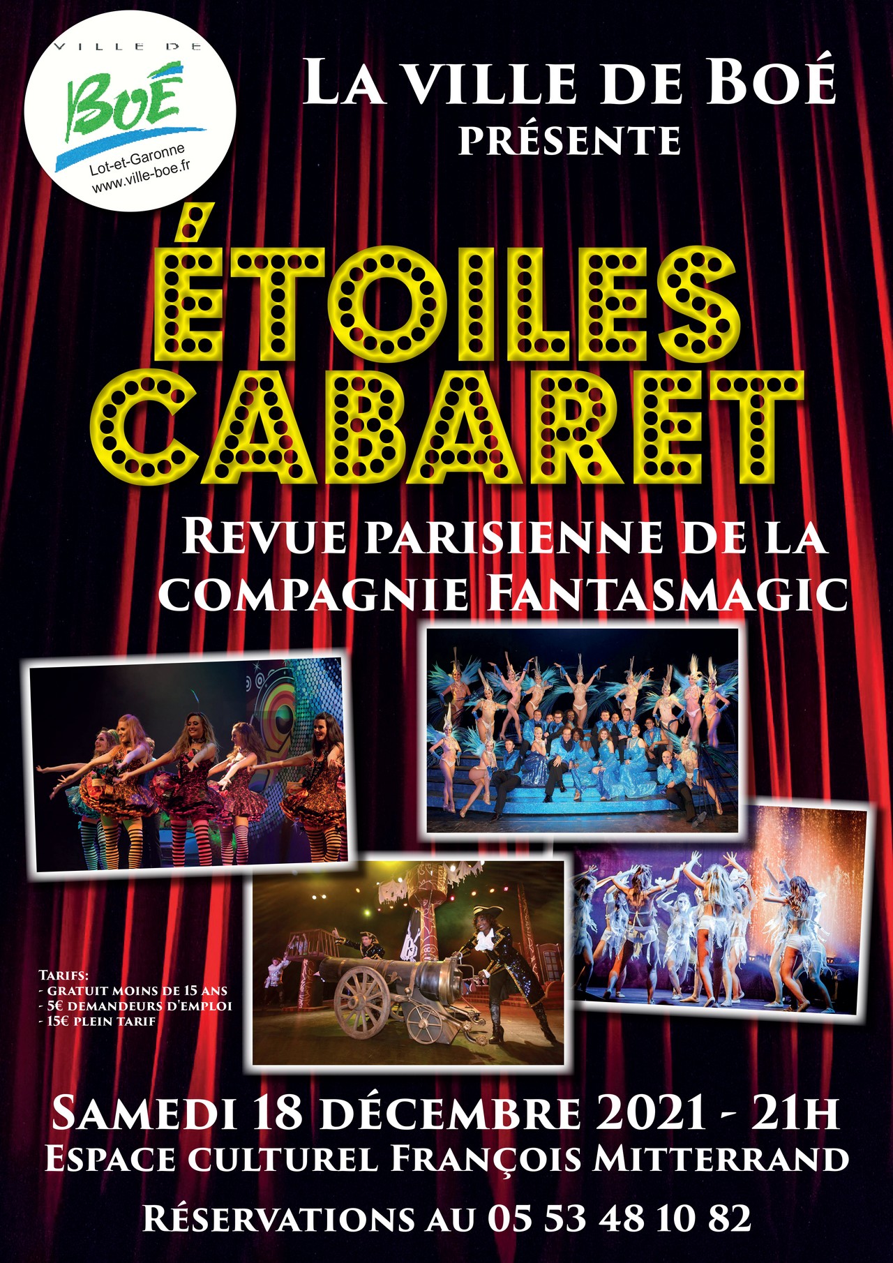 Étoile cabaret, un nouvel événement à Boé !