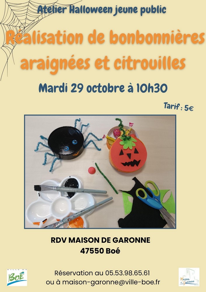 Atelier halloween