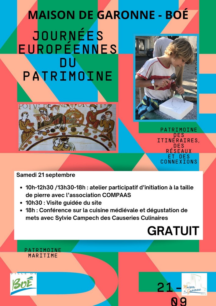 Journée Européenne du Patrimoine - Maison de Garonne