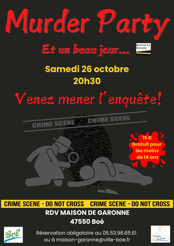 Murder Party « Enquête grandeur nature »