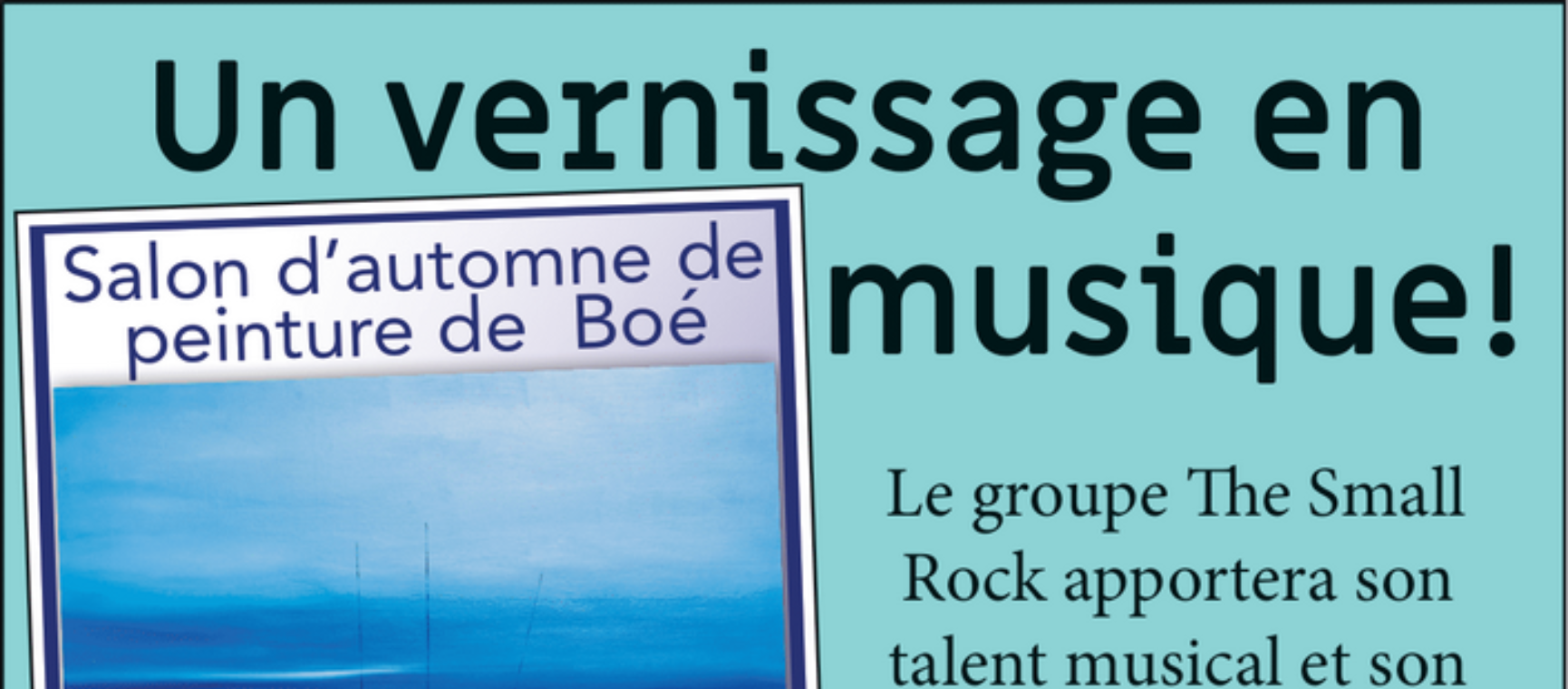 Vernissage en musique - Salon d'automne